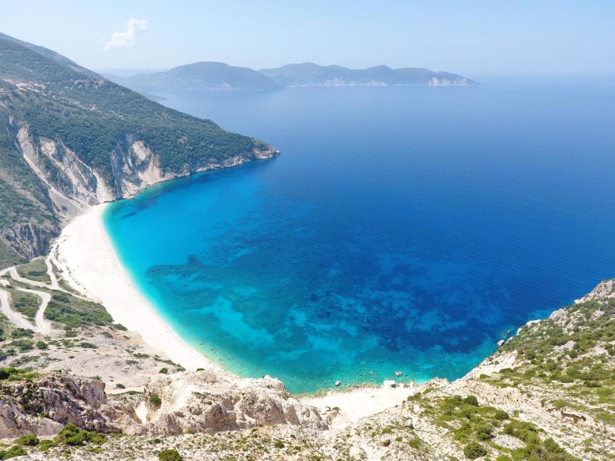 Villa Afroditi, Spartia, Kefalonia Livathos  Kültér fotó