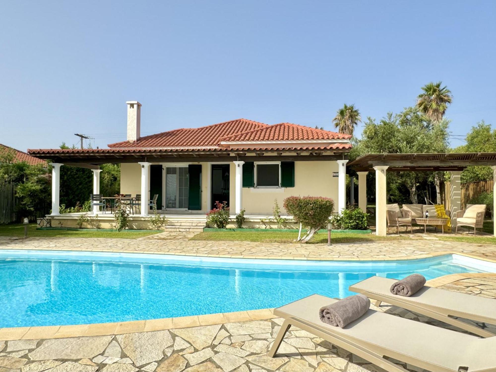Villa Afroditi, Spartia, Kefalonia Livathos  Kültér fotó