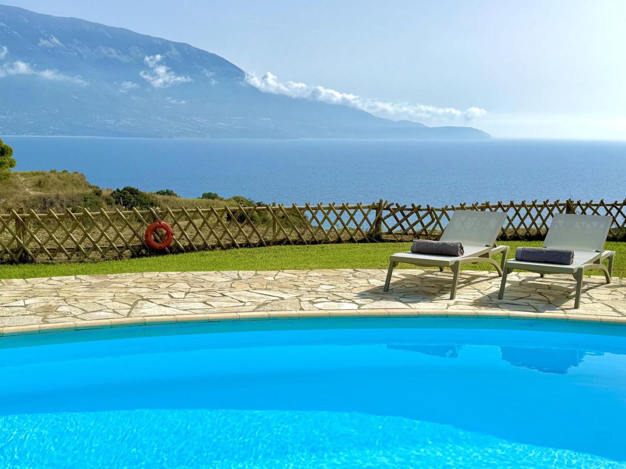 Villa Afroditi, Spartia, Kefalonia Livathos  Kültér fotó