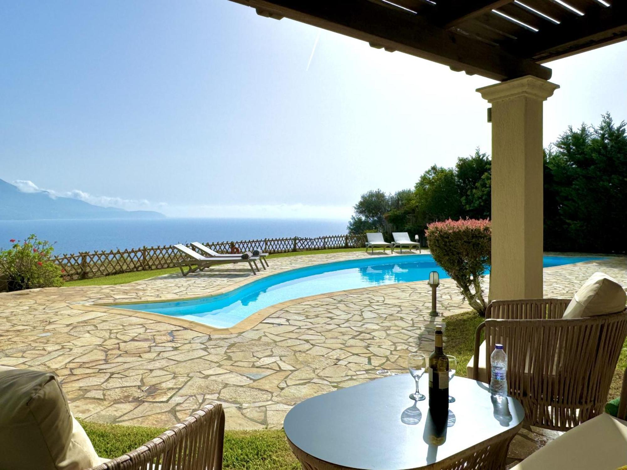 Villa Afroditi, Spartia, Kefalonia Livathos  Kültér fotó